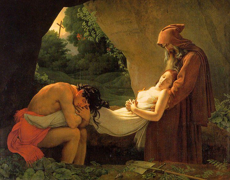 Anne-Louis Girodet-Trioson The Burial of Atala Germany oil painting art